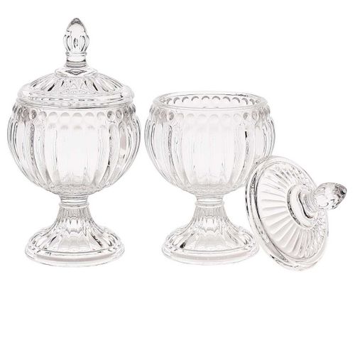 Bonbonnière Ronde H15cm Sur Pied - Gormix