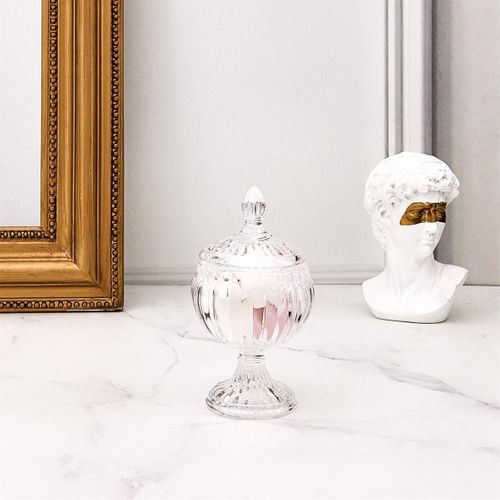 Bonbonnière Ronde H15cm Sur Pied - Gormix