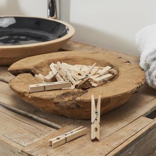 Pinces à Linge En Bois X24 - Cotex