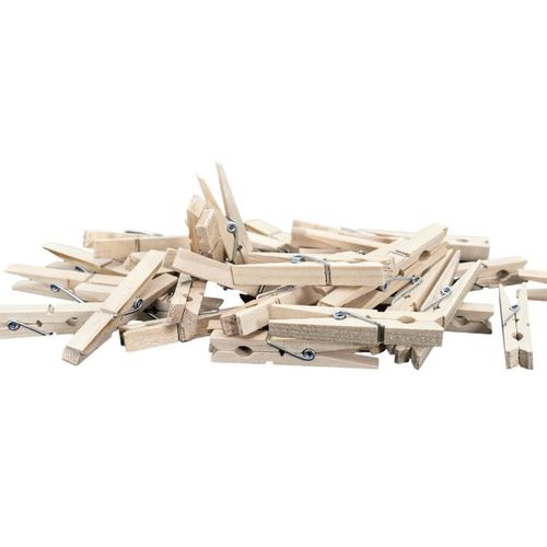 Pinces à Linge En Bois X24 - Cotex