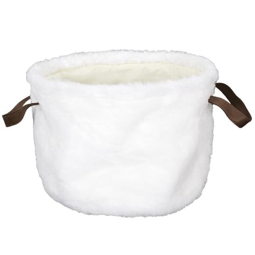 Lot De 3 Paniers Gigogne Effet Fourrure Avec Poignées - Ponti