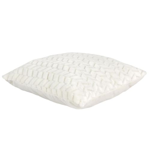 Coussin Blanc Chevron 40x40cm - Himis