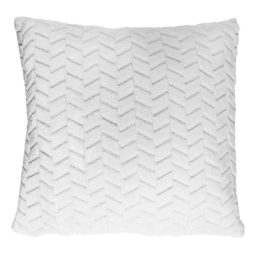 Coussin Blanc Chevron 40x40cm - Himis