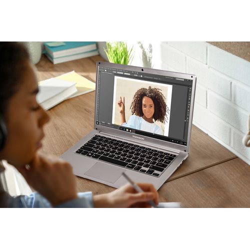 PC Portable - N14c4sl128ms - 14 - Intel Celeron - Ram 4 Gb - Ssd 128gb - Housse De Protection + Sou