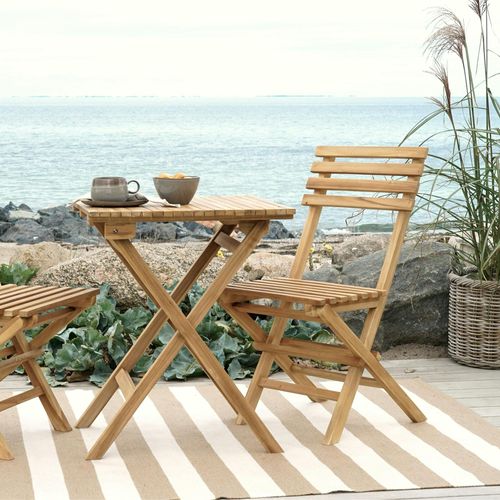 Tapis D'extérieur Écoresponsable - Rayures Beige/blanc Mendoza