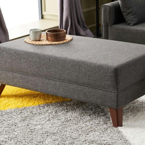 Canapé D'angle Convertible Anthracite - Côté Droit Split