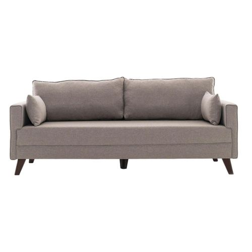 Canapé 3 Places Cappuccino - Dos Droit Split