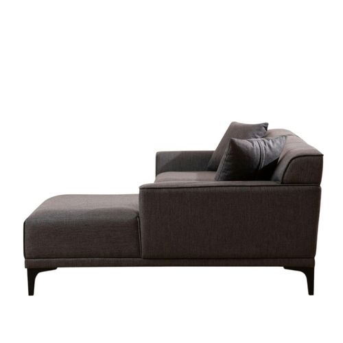 Canapé D'angle Gris Anthracite - Côté Droit Orsay