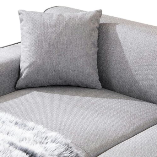 Canapé D'angle Gris Clair - Côté Gauche Orsay