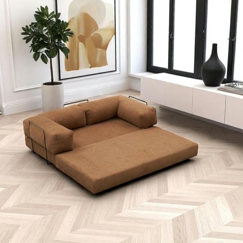 Canapé-lit Marron Confort, 190 Cm Altea