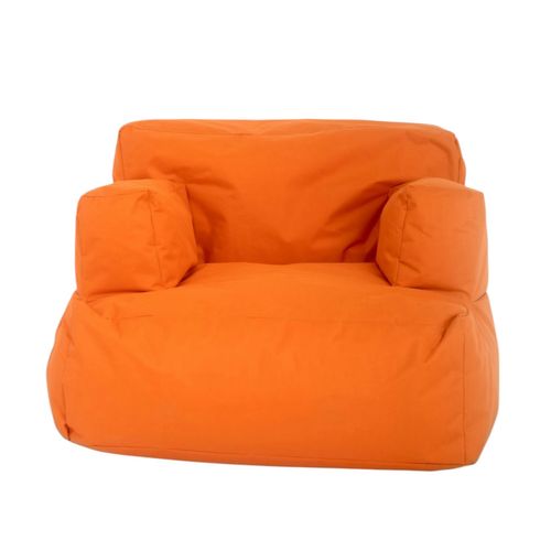 Pouf XXL Extérieur Avec Accoudoirs - Orange Arta