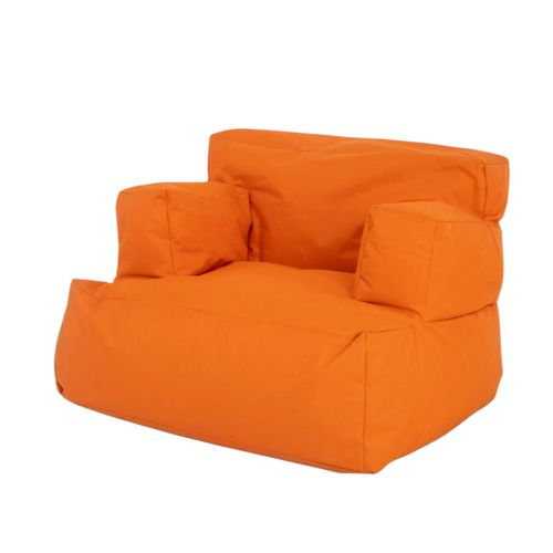 Pouf XXL Extérieur Avec Accoudoirs - Orange Arta