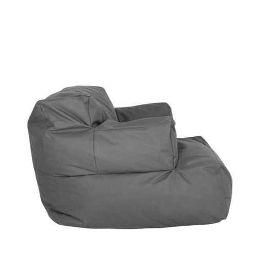 Pouf XXL Extérieur Avec Accoudoirs - Gris Arta