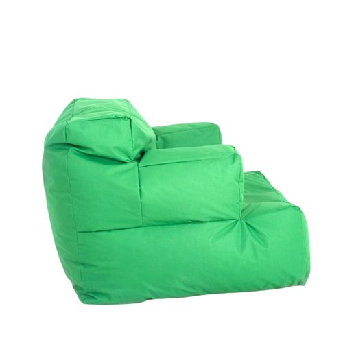 Pouf XXL Extérieur Avec Accoudoirs - Vert Arta