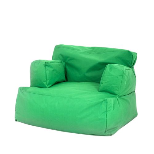 Pouf XXL Extérieur Avec Accoudoirs - Vert Arta