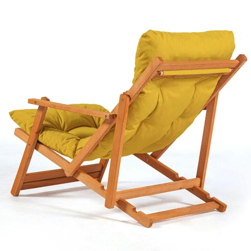 Chilienne Jaune Pliante - Grand Confort Sora