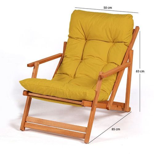 Chilienne Jaune Pliante - Grand Confort Sora
