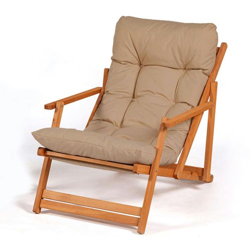 Chilienne Taupe Pliante - Grand Confort Sora