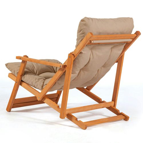 Chilienne Taupe Pliante - Grand Confort Sora