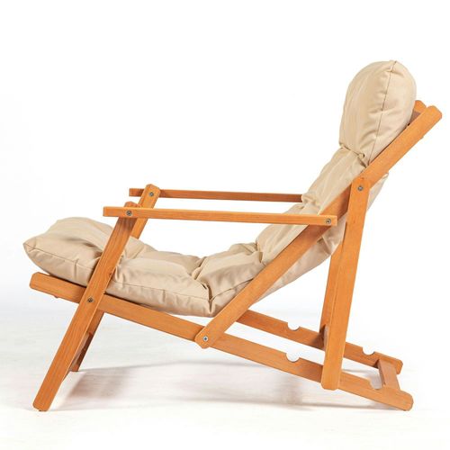 Chilienne Beige Pliante - Grand Confort Sora