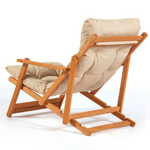 Chilienne Beige Pliante - Grand Confort Sora