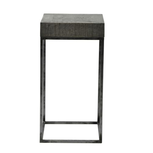Sellette Bois De Manguier Gris 70 Cm Lucknow