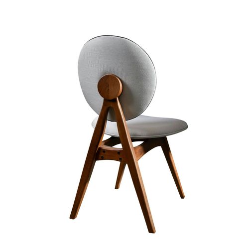 Chaise Médaillon Écrue - Style Moderne (lot De 2) Dili