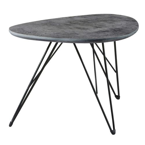 Table D'appoint Grise Effet Béton Pm Helsinki
