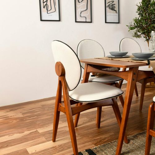 Ensemble Salle à Manger Vintage - 6 Places Sitia