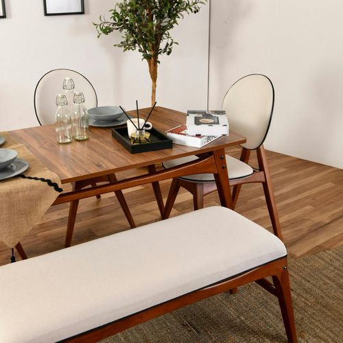 Ensemble Salle à Manger Vintage - 6 Places Sitia