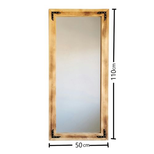 Miroir Mural En Bois Clair - Format Vertical Hilo