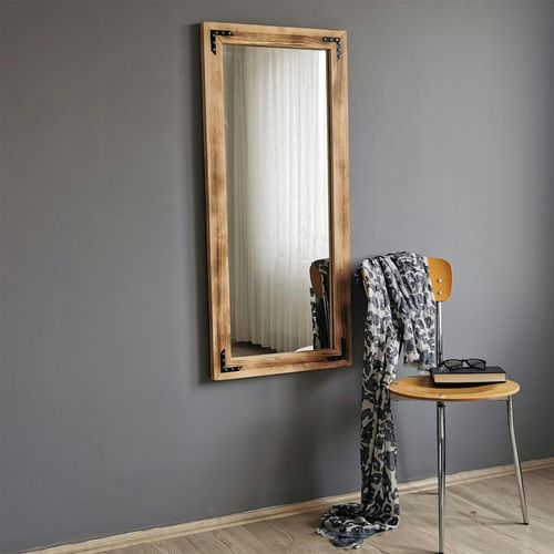 Miroir Mural En Bois Clair - Format Vertical Hilo