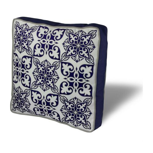 Galette De Chaise Rembourrée – Carreaux De Ciment Izmir