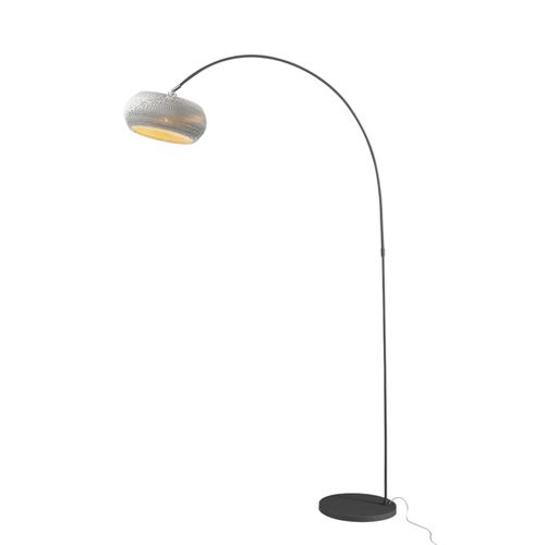 Luminaire Arc Contemporain Blanc