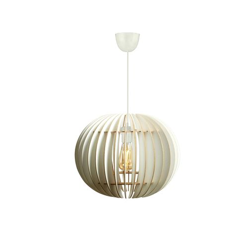 Suspension Blanche Design - Forme Ronde D.36 Cm Biel