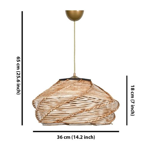Suspension Bohème Forme Ronde D.36 Cm Olten