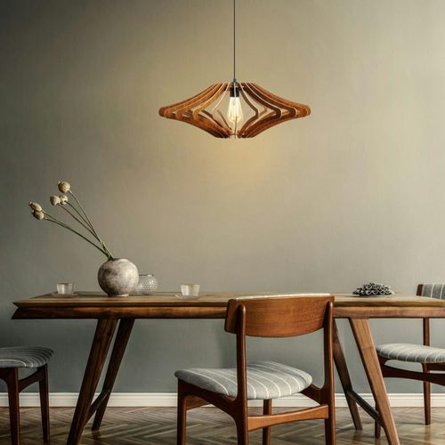 Suspension Salle à Manger Marron - Forme Graphique Biel