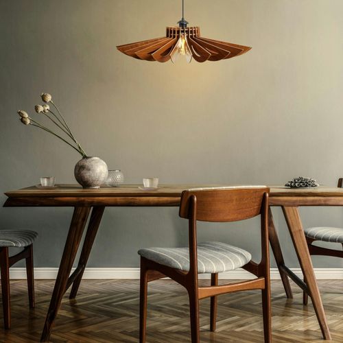 Suspension Salle à Manger Marron - Forme Florale Biel