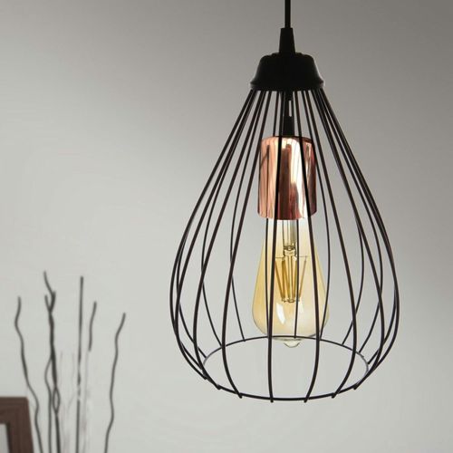 Suspension Noire Filaire Design Erzin