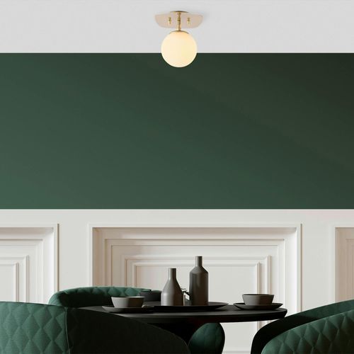 Plafonnier Globe – Finition Dorée Chic Sierre