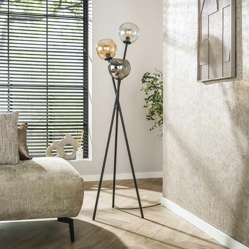 Lampadaire Design En Verre – Torche 3 Couleurs Niagara