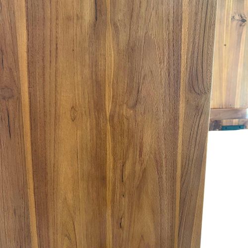 Bibliothèque En Bois De Teck Pieds Épingle Bombay