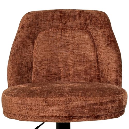 Tabouret Bar Réglable Rouille Avec Dossier (lot De 2) Iena