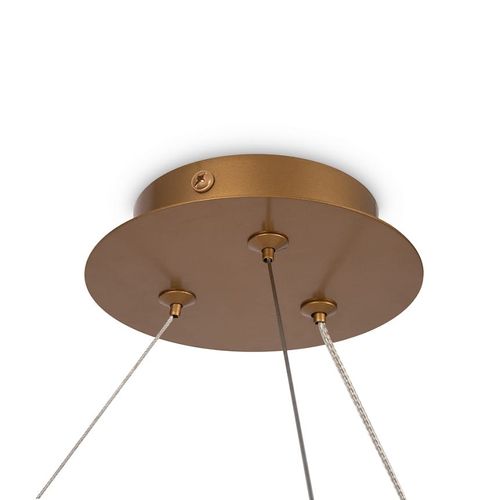 Suspension Moderne - 6 Globes Sur Structure Spirale Deltona