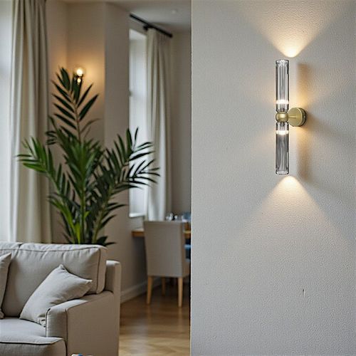 Applique Rétro En Verre Gris Fumé, Sablier Fin Solana