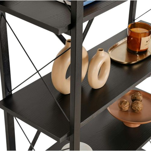 Bibliothèque Étagère Moderne Avec Croisillons Jena