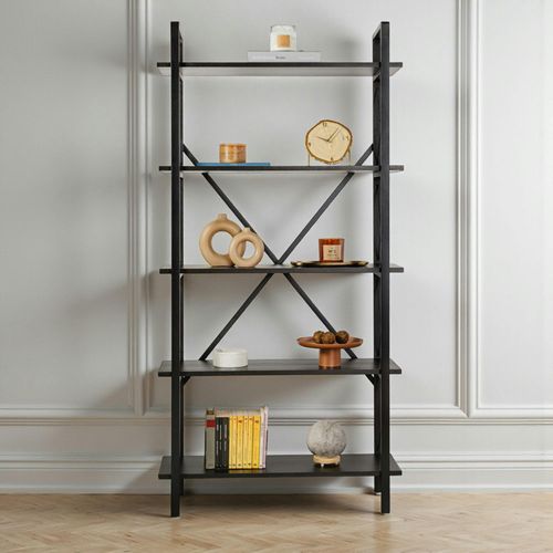 Bibliothèque Étagère Moderne Avec Croisillons Jena