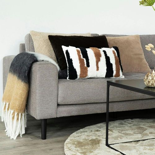 Plaid Cosy à Franges – 3 Couleurs, 130x170 Cm Fallon