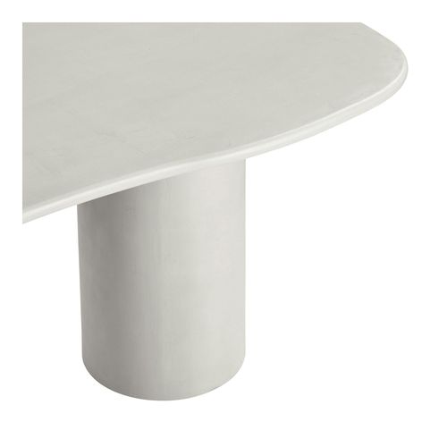 Table à Manger Moderne Grise - Organique, 240 Cm Alberta