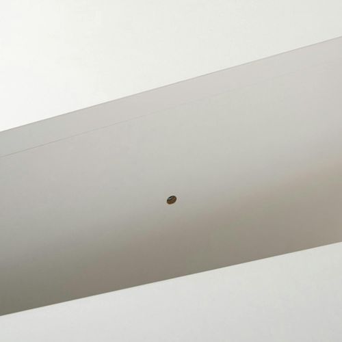 Table Basse Moderne Blanche Effet Laque - 2 Hauteurs Marfa